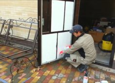 Шумоизоляция входной двери пенопластом